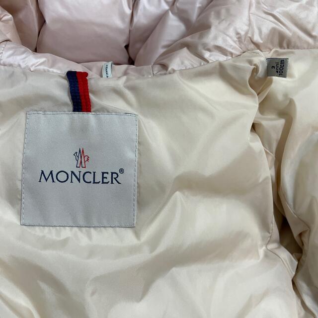 MONCLER(モンクレール)のモンクレール　ダウン　3a キッズ/ベビー/マタニティのキッズ服女の子用(90cm~)(ジャケット/上着)の商品写真