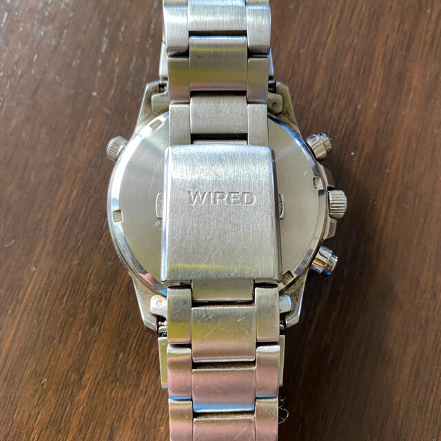 SEIKO(セイコー)の腕時計　WIRED クロノグラフ メンズの時計(腕時計(アナログ))の商品写真