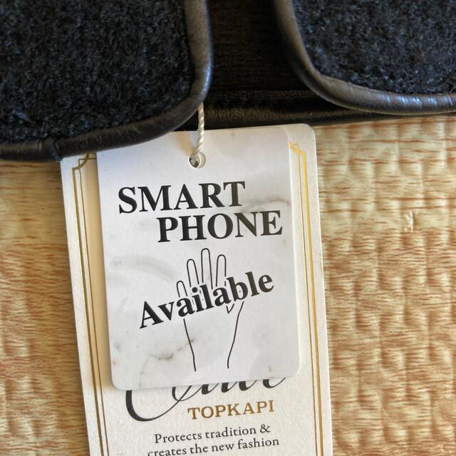 TOPKAPI(トプカピ)のトプカピ　スマホ対応　手袋　黒 レディースのファッション小物(手袋)の商品写真