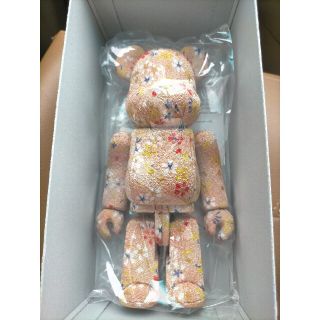 ベアブリック 柿沼人形 木目込み 辛子色 新品 BE@RBRICK(その他)