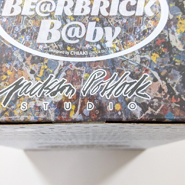 MEDICOM TOY(メディコムトイ)の MY FIRST BE@RBRICK B@BY Jackson Pollock エンタメ/ホビーのフィギュア(その他)の商品写真