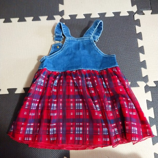 daddy oh daddy(ダディオーダディー)のDaddy Oh Daddy ジャンパースカート サイズ95 キッズ/ベビー/マタニティのキッズ服女の子用(90cm~)(ワンピース)の商品写真