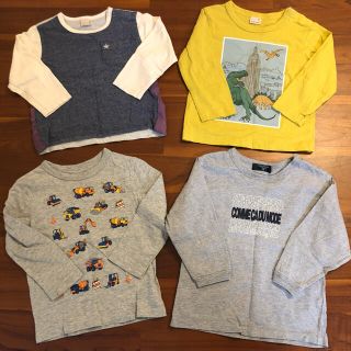 ベビーギャップ(babyGAP)の長袖　Tシャツ　保育園着　男の子　90(Tシャツ/カットソー)