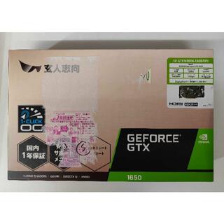 玄人志向 GF-GTX1650D6-E4GB/DF3(PCパーツ)