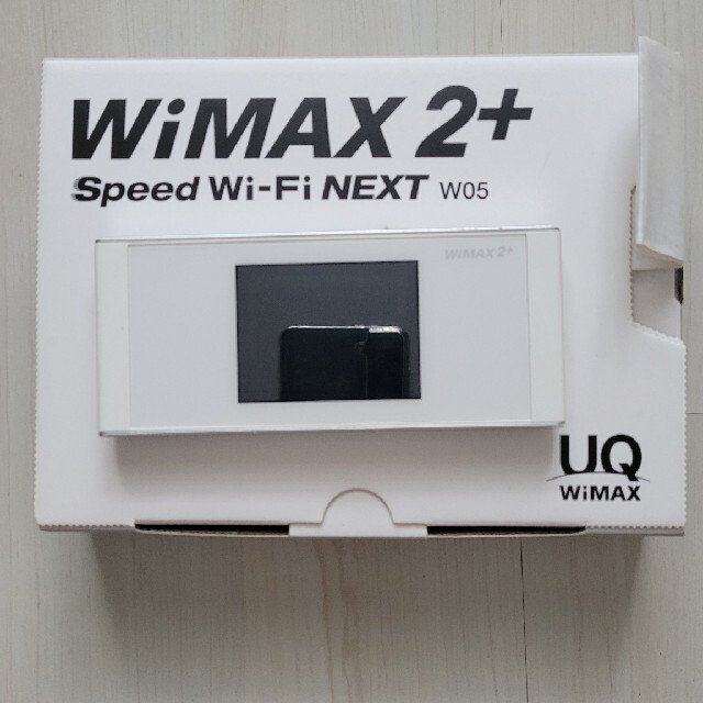 WIMAX Speed Wi-Fi NEXT W05 HWD36SWU ホワイト スマホ/家電/カメラのスマートフォン/携帯電話(スマートフォン本体)の商品写真