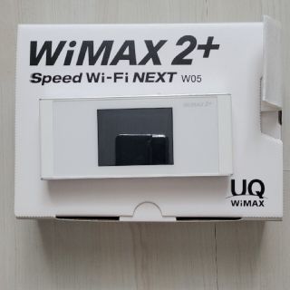 WIMAX Speed Wi-Fi NEXT W05 HWD36SWU ホワイト(スマートフォン本体)