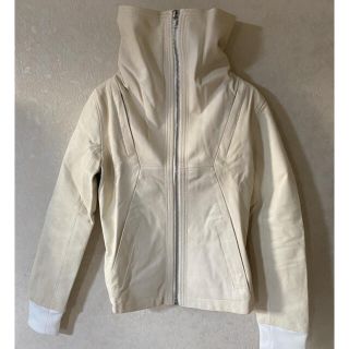 リックオウエンス(Rick Owens)の新品　ラムレザージャケット　xs(レザージャケット)