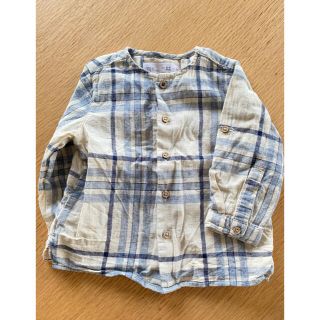 ザラキッズ(ZARA KIDS)のzarakids ノーカラーシャツ(シャツ/カットソー)