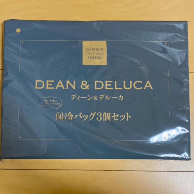 DEAN & DELUCA(ディーンアンドデルーカ)のDEAN&DELUCA/ディーン&デルーカ　保冷バッグ3点セット　GLOW付録 インテリア/住まい/日用品のキッチン/食器(弁当用品)の商品写真