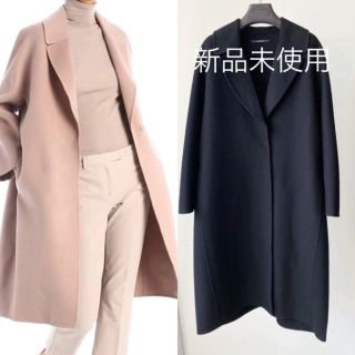 マックスマーラ(Max Mara)のご専用SMAX MARA ピュア ウール ダブルフェイス ロングコート(ロングコート)