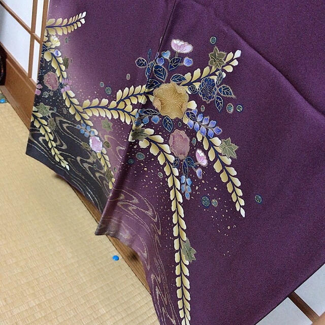 美品 着物 訪問着 付け下げ さが美 はればれ加工 レディースの水着/浴衣(着物)の商品写真