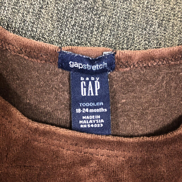 babyGAP(ベビーギャップ)の☆サイズ 90☆ ベビーギャップ　秋冬ワンピース キッズ/ベビー/マタニティのキッズ服女の子用(90cm~)(ワンピース)の商品写真