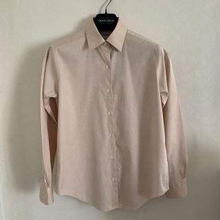 ブルックスブラザース(Brooks Brothers)のBROOKS BROTHERS レディース ブラウス M相当 ベージュ(シャツ/ブラウス(長袖/七分))