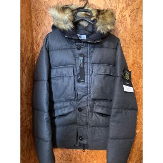 STONE ISLAND 18AW RESIN LINEN Hood Fur