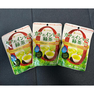 三井銘茶 カフェインレス緑茶 3セット(茶)