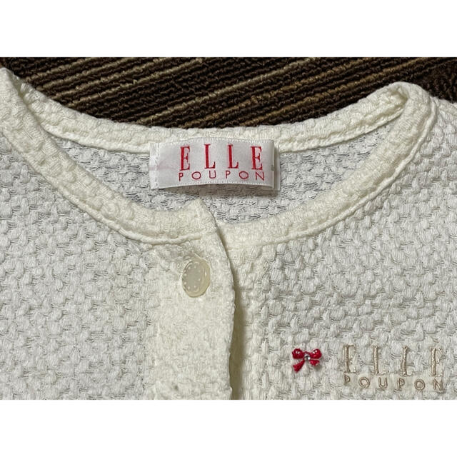 ELLE(エル)のELLE  カーディガン　95 キッズ/ベビー/マタニティのキッズ服女の子用(90cm~)(カーディガン)の商品写真