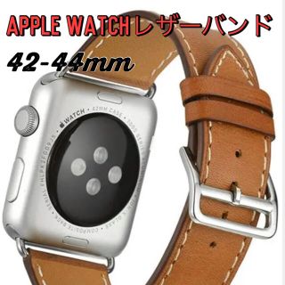 アップルウォッチ(Apple Watch)の【新品】ApplewatchSE/6/5/レザーバンド本革アップルウォッチベルト(レザーベルト)