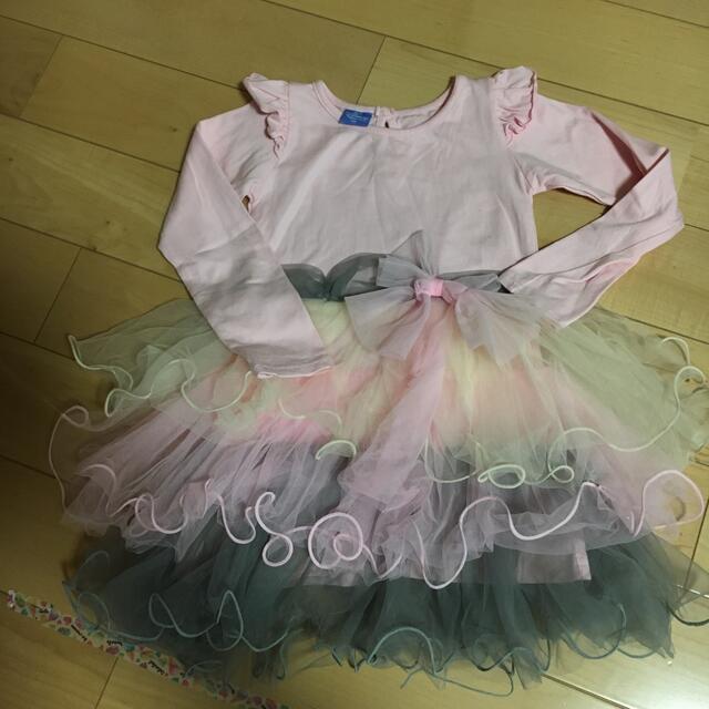 ワンピース キッズ/ベビー/マタニティのキッズ服女の子用(90cm~)(ワンピース)の商品写真