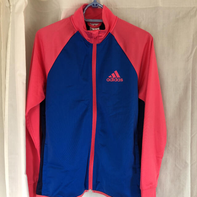 adidas(アディダス)のadidas160センチ　ジャージ キッズ/ベビー/マタニティのキッズ服女の子用(90cm~)(ジャケット/上着)の商品写真