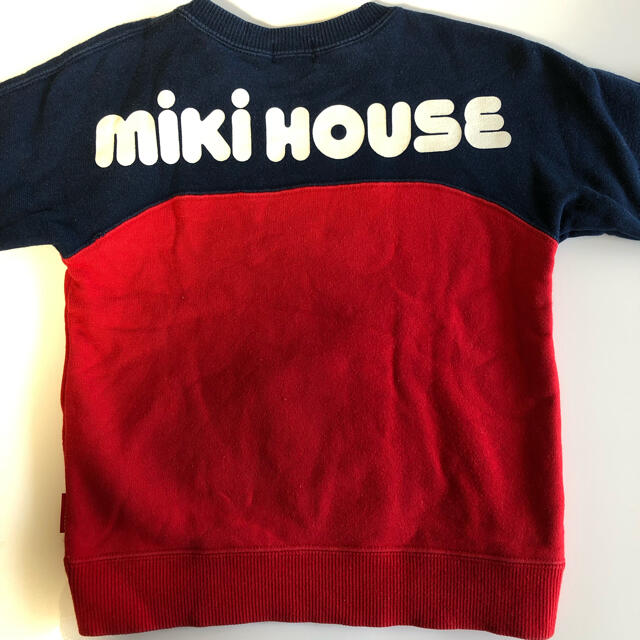 mikihouse(ミキハウス)のミキハウス MIKIHOUSE トレーナー 90cm キッズ/ベビー/マタニティのキッズ服男の子用(90cm~)(Tシャツ/カットソー)の商品写真