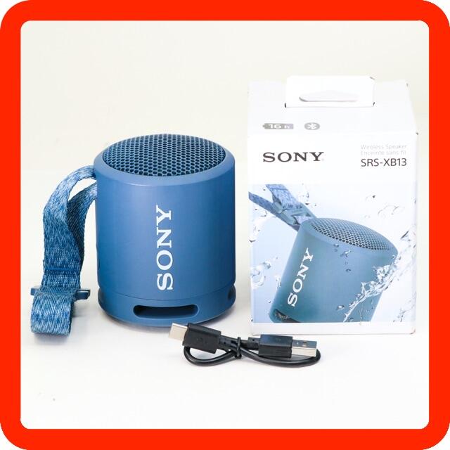 美品 ●SONY SRS-XB13 ブルー 青 Bluetooth スピーカー