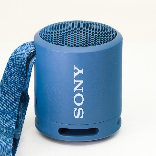 SONY(ソニー)の美品 ●SONY SRS-XB13 ブルー 青 Bluetooth スピーカー スマホ/家電/カメラのオーディオ機器(スピーカー)の商品写真