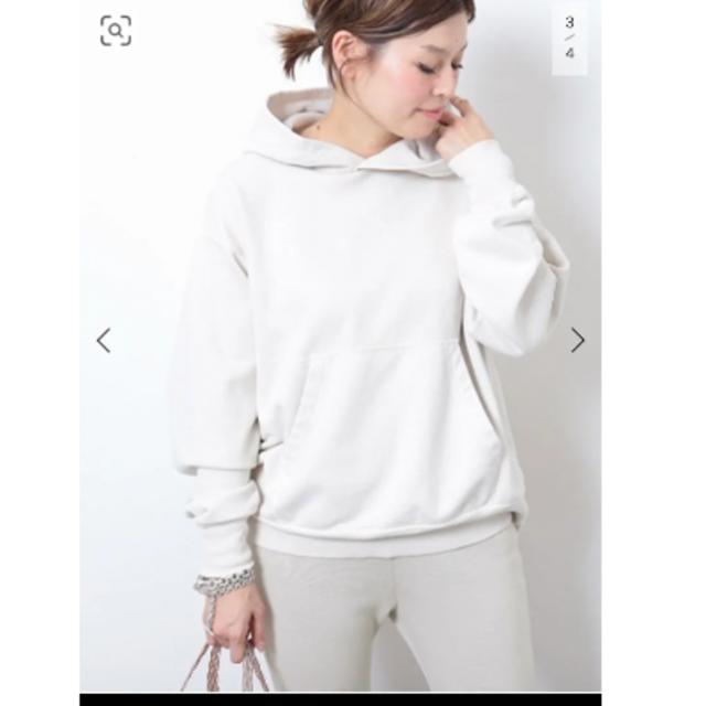 DEUXIEME CLASSE(ドゥーズィエムクラス)のrara様専用　Treasure hoody レディースのトップス(トレーナー/スウェット)の商品写真