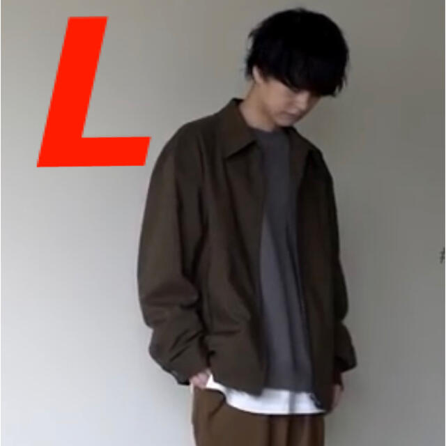 【新品未使用】2021AW UNIQLOU ジップアップブルゾン　L