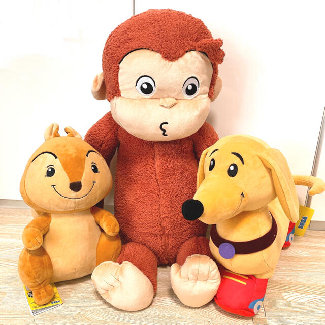 新品 おさるのジョージ スペシャル おともだちといっしょ ぬいぐるみ ハンドリー 年末のプロモーション 新品 おさるのジョージ スペシャル おともだちといっしょ ぬいぐるみ ハンドリー 年末のプロモーション