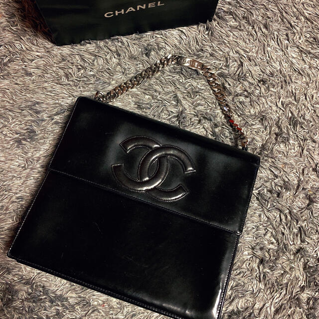 CHANEL(シャネル)のCHANEL バッグ パテント レディースのバッグ(ハンドバッグ)の商品写真