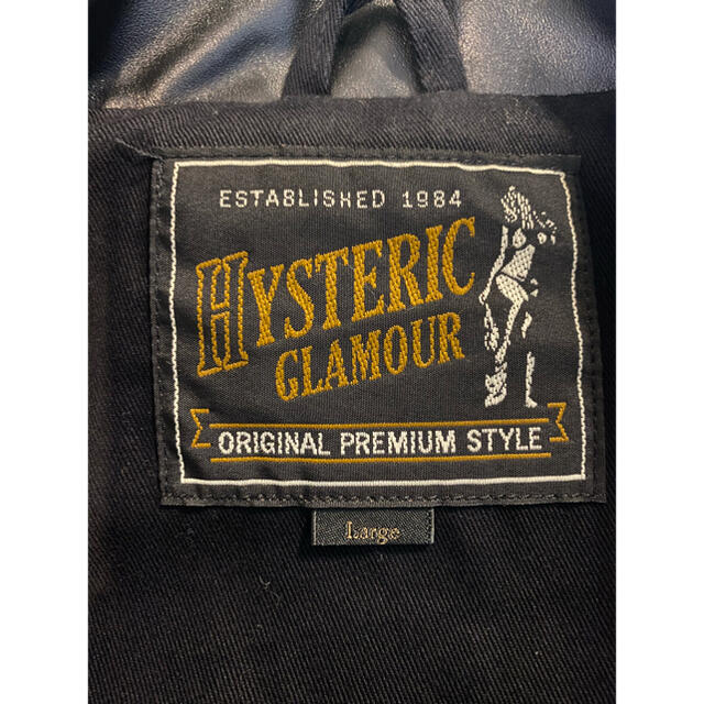 HYSTERIC GLAMOUR(ヒステリックグラマー)のHYSTERIC GLAMOUR ライダースジャケット メンズ メンズのジャケット/アウター(ライダースジャケット)の商品写真