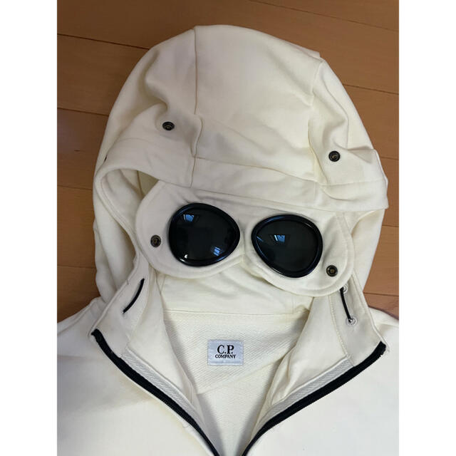 C.P. COMPANY zip up Fleece Goggle Hoodie 2