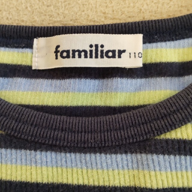 familiar(ファミリア)のfamiliar 長袖 110cm キッズ/ベビー/マタニティのキッズ服男の子用(90cm~)(Tシャツ/カットソー)の商品写真