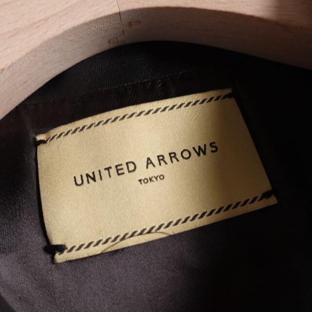 【美品】United Arrows　ライダースジャケット　レディース　ブラック