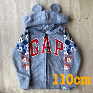 ギャップ(GAP)のお値下げラスト1点babyGAP ディズニーミッキーマウス　GAPロゴフーディ(その他)