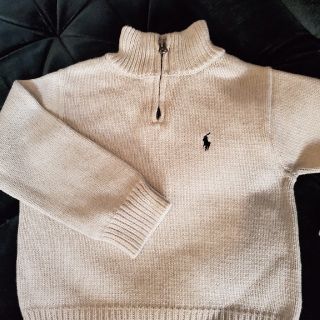 ポロラルフローレン(POLO RALPH LAUREN)のラルフローレンジップアップセーター100(ニット)