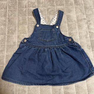 プチバトー(PETIT BATEAU)のプチバトー ジャンパースカート(ワンピース)