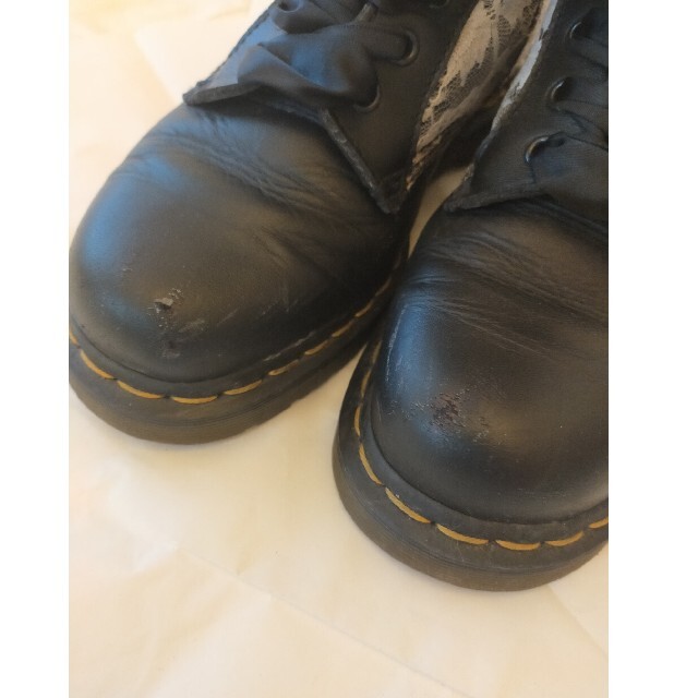 Dr.Martens - ドクターマーチン14ホールサイドジップ&レースsizeUK6の