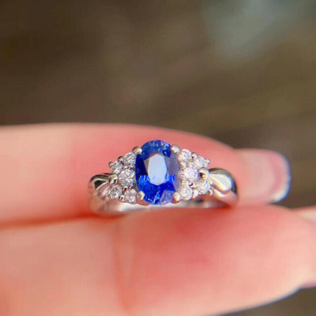 新品入荷 (天使の指輪) pt900 リング1.62ct ダイヤ ブルーサファイア 天然 リング(指輪) 新品入荷 (天使の指輪) pt900 リング1.62ct ダイヤ ブルーサファイア 天然 リング(指輪)