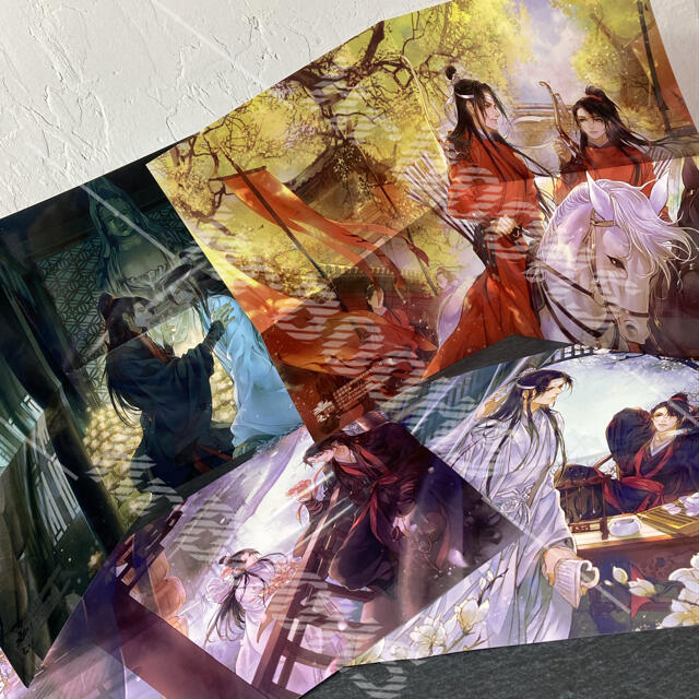 売切り特価 魔道祖師 ロシア版 特典付き ポスター マグネット