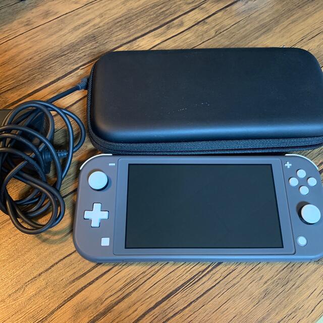 Nintendo Switch Lite グレー　美品 2