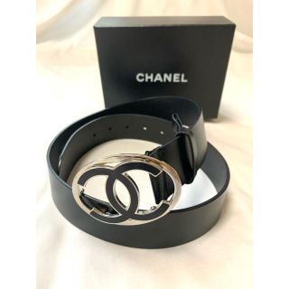 シャネル(CHANEL)のシャネル CHANEL ベルト ココマーク マークベルト 大きめ バックル(ベルト)