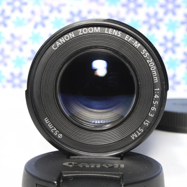 ミラーレス望遠★キャノン EF-M 55-200mm IS STM★手振れ補正★