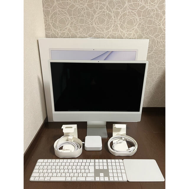 使用数少 Apple iMac M1 24インチ 2TB メモリ16GB 8コア