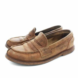 エンダースキーマ(Hender Scheme)のエンダースキーマ ローファー レザー スエード 25.0cm 茶 ブラウン(スリッポン/モカシン)