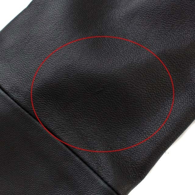 セオリーリュクス ジャケット ラムレザー 羊革 フード付き 革 セオリーリュクス ジャケット ラムレザー 羊革 フード付き 革