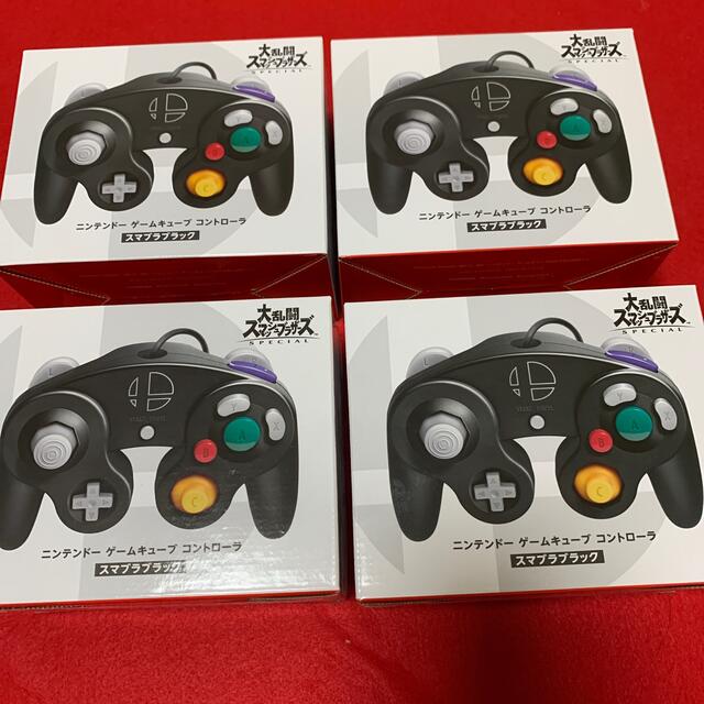 スマブラ ニンテンドー ゲームキューブ コントローラー 純正品 新品 ×4