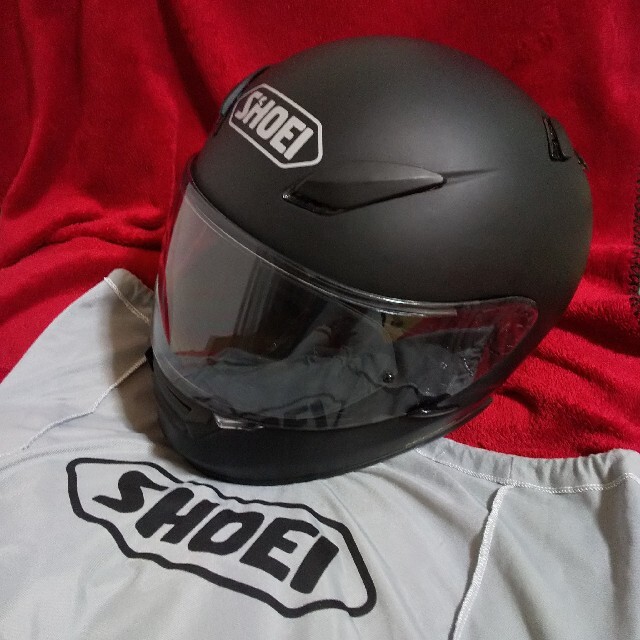 専【SHOEI】 XR-1100 ヘルメット  XLサイズ　ブラック 自動車/バイクのバイク(ヘルメット/シールド)の商品写真