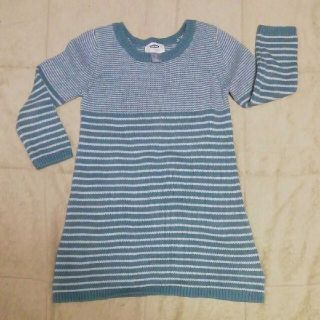 オールドネイビー(Old Navy)のOLDNAVY　ニットワンピ　3T 3A(ワンピース)