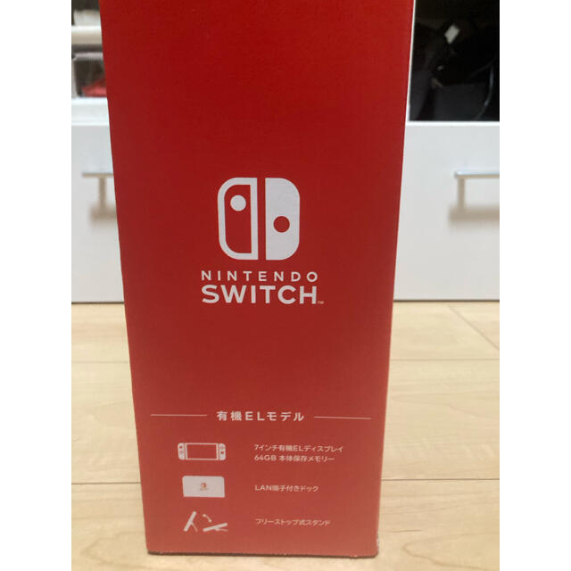 Nintendo Switch(ニンテンドースイッチ)のニンテンドースイッチ 本体 有機ELモデル ネオンレッド ネオンブルー エンタメ/ホビーのゲームソフト/ゲーム機本体(家庭用ゲーム機本体)の商品写真